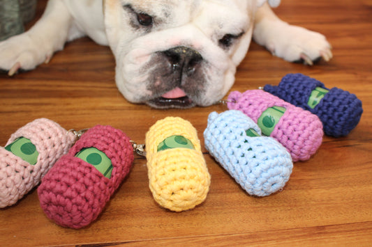 Crochet Poop Bag Holder